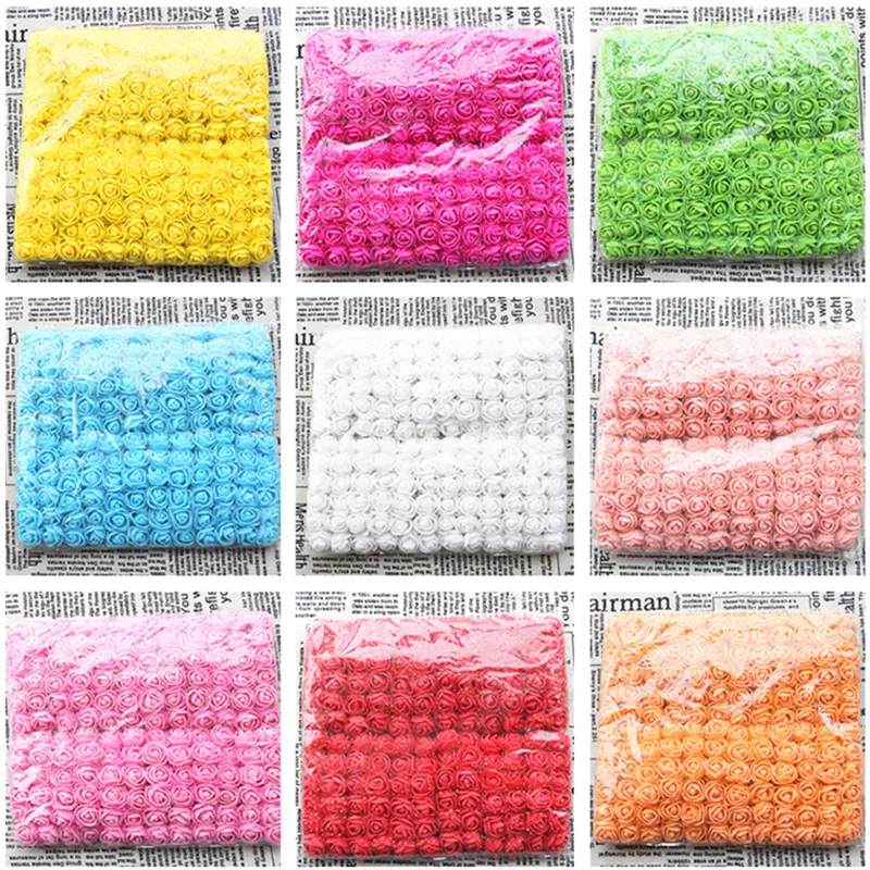 120pcs 2cm Pink Mini Foam Rose Artificial Flower Bouquet Multicolor Rose Wedding Flower Decoration Scrapbooking Fake Rose Flower
120pcs 2cm Pink Mini Foam Rose Artificial Flower Bouquet Multicolor Rose Wedding Flower Decoration Scrapbooking Fake Rose Flower
