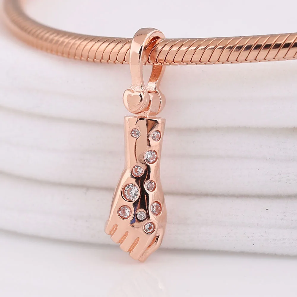 Real 925 Sterling Silver Finger Bead Hand Charm Fit Original Pandora Bracelets Necklace & Pendant Jewelry
Real 925 Sterling Silver Finger Bead Hand Charm Fit Original Pandora Bracelets Necklace & Pendant Jewelry