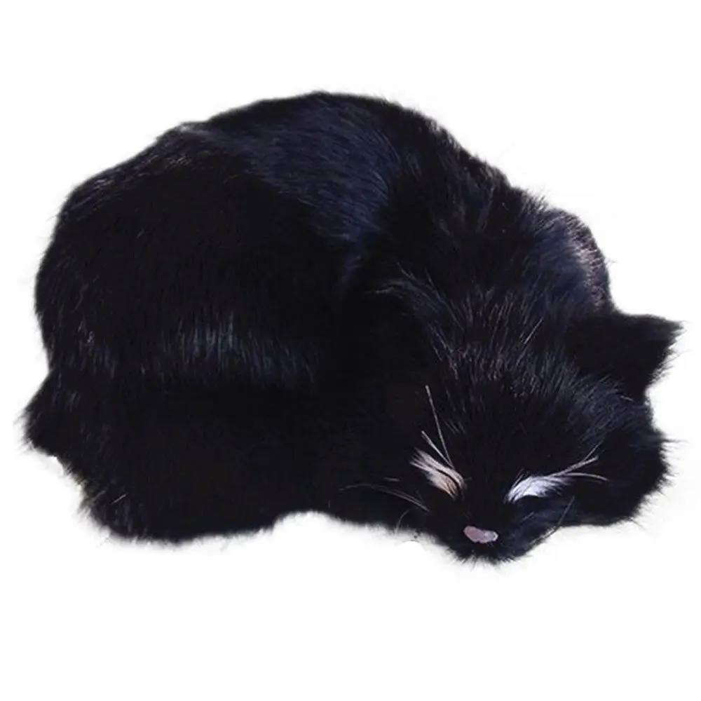 Lifelike Realistic Black Cat Plush Toy Animal Doll Home Decoration Birthday Gift Cute Plush Japanese Plush Stuffed Animals
Lifelike Realistic Black Cat Plush Toy Animal Doll Home Decoration Birthday Gift Cute Plush Japanese Plush Stuffed Animals