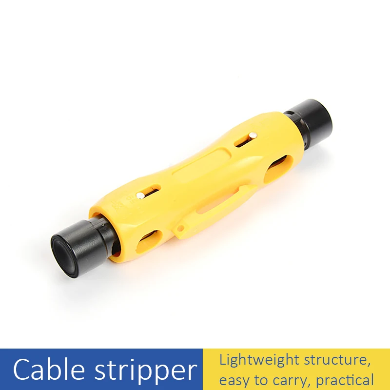 Automatic Coaxial Cable Stripping Pliers RG59 RG6 RG7 RG11 CAT5 CAT6 Stripping Tool Multi-function Coaxial Video Cable Tool
Automatic Coaxial Cable Stripping Pliers RG59 RG6 RG7 RG11 CAT5 CAT6 Stripping Tool Multi-function Coaxial Video Cable Tool