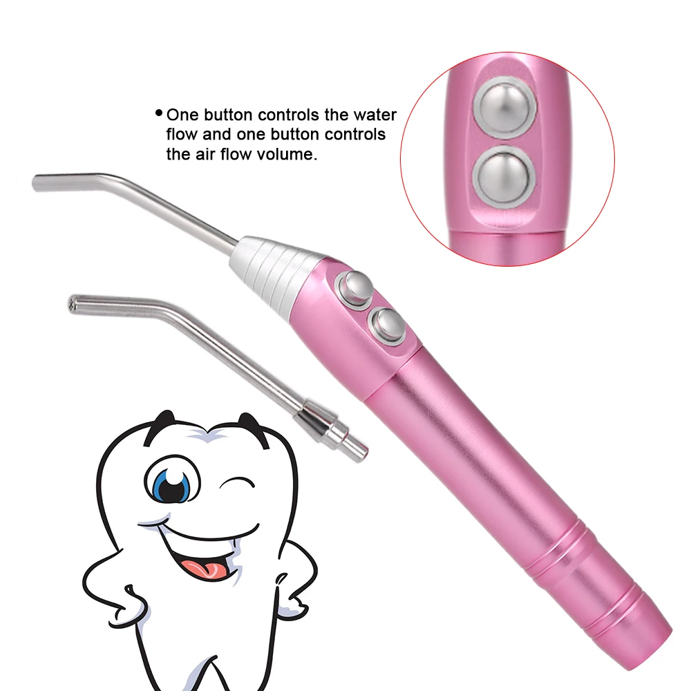 Dental Air Water Spray Triple 3 Way Syringe Handpiece with 2 Nozzles Tips Dental Tubes For Dental Lab For Teeth Whitening
Dental Air Water Spray Triple 3 Way Syringe Handpiece with 2 Nozzles Tips Dental Tubes For Dental Lab For Teeth Whitening