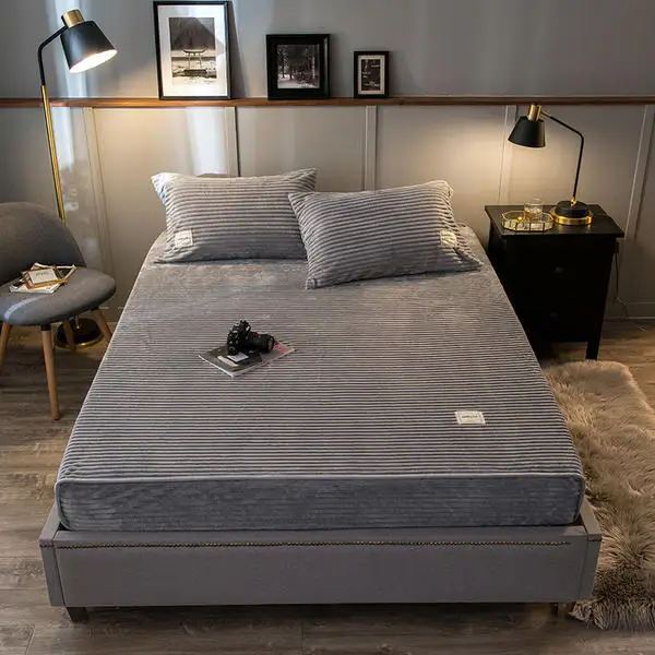 Flannel Fitted Sheet Winter Warm Bed Cover Bedsheet Twin Queen King Size 180*200 Bedspread Bed Sheets Drap Housse Flat Sheet
Flannel Fitted Sheet Winter Warm Bed Cover Bedsheet Twin Queen King Size 180*200 Bedspread Bed Sheets Drap Housse Flat Sheet