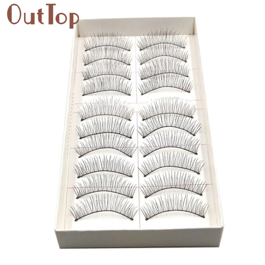 New 10 Pairs Long Thick Soft Handmade Fake False EyeLash Makeup Extensions Falsos ojos falsos mar13 dropship
New 10 Pairs Long Thick Soft Handmade Fake False EyeLash Makeup Extensions Falsos ojos falsos mar13 dropship
