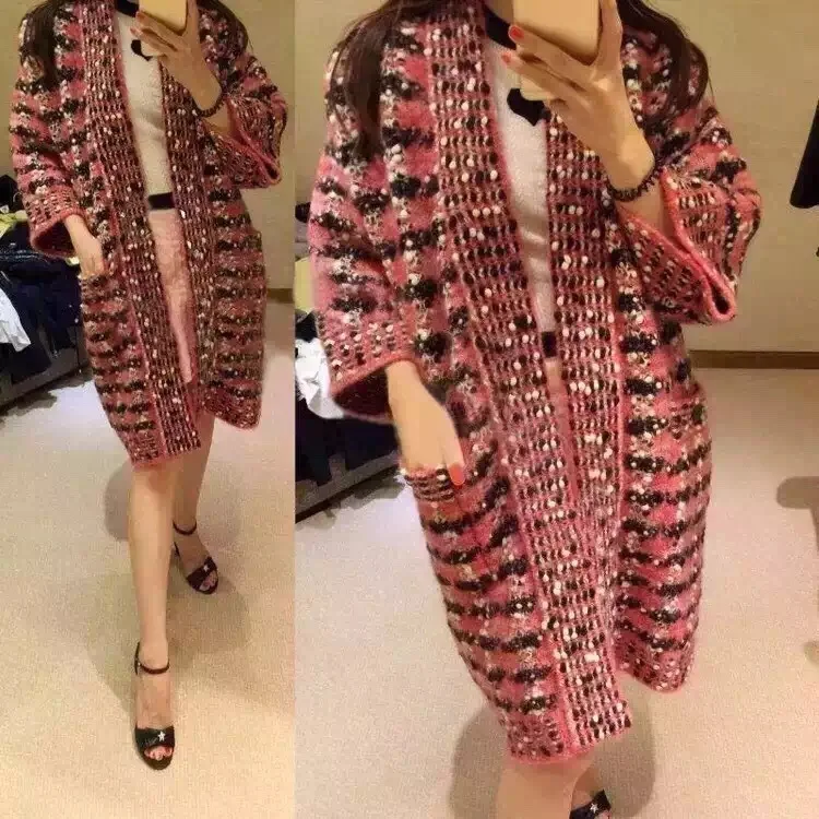 2019 Autumn Winter New Small Sweet Wind Thick Stick Needle Loose Big Size Sweater Coat Women Long Coat Tide Sweater
2019 Autumn Winter New Small Sweet Wind Thick Stick Needle Loose Big Size Sweater Coat Women Long Coat Tide Sweater
