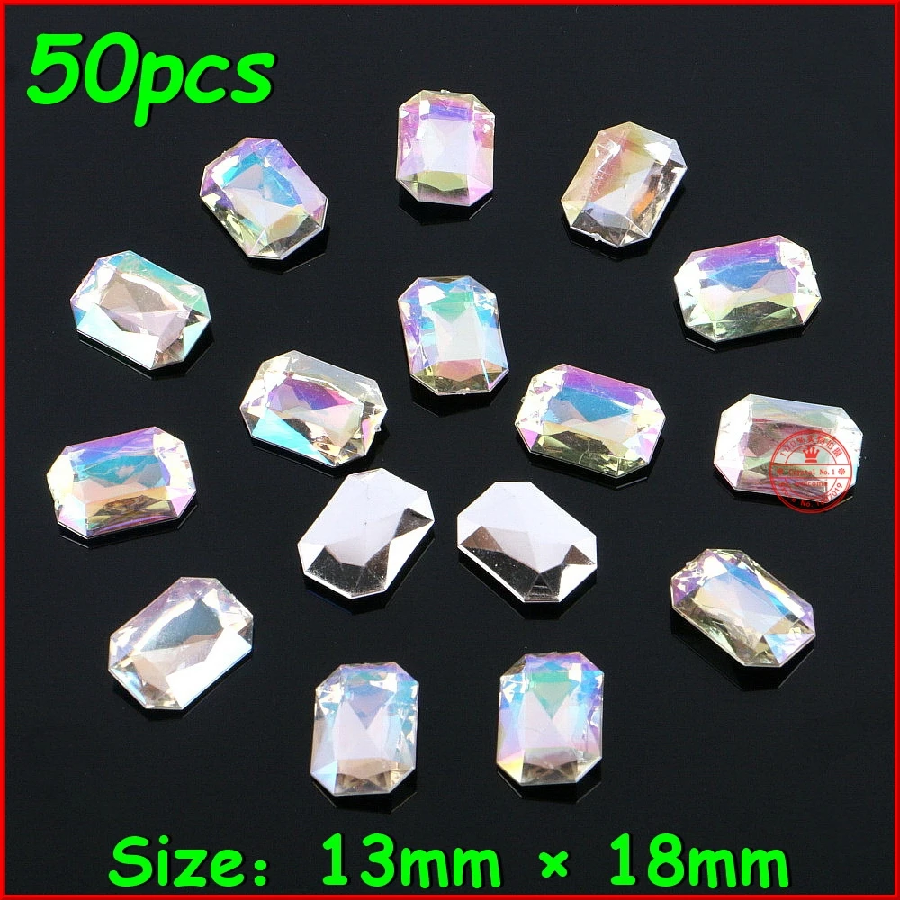50pcs/lot White Shiny Rectangle Rhinestone Crystal AB Color No Hole Pointback Stone Women DIY Jewelry For Wedding Dress Clothes
50pcs/lot White Shiny Rectangle Rhinestone Crystal AB Color No Hole Pointback Stone Women DIY Jewelry For Wedding Dress Clothes