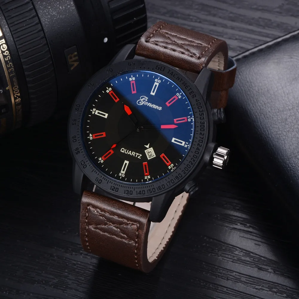 New 2019 Sport Quartz Analog Watches Men Top Brand Luxury Famous Fashion Leather Wrist Watch Male Clock Relogio Masculino | Наручные часы