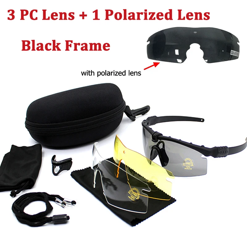 3.0 Polarized Tactical Glasses Military Goggles Army Sunglasses Outdoor Airsoft Hunting Sunglasses UV400 Protection Eyewear
3.0 Polarized Tactical Glasses Military Goggles Army Sunglasses Outdoor Airsoft Hunting Sunglasses UV400 Protection Eyewear