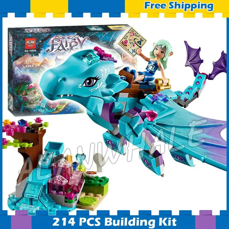 214pcs Elves The Water Dragon Adventure Princess Aqua Element 10500 Model Building Blocks Kit Gifts sets Compatible With Lego
214pcs Elves The Water Dragon Adventure Princess Aqua Element 10500 Model Building Blocks Kit Gifts sets Compatible With Lego