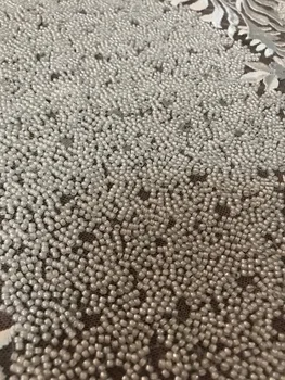 Embroidered Tulle Lace Fabric Sat-81103 with full beads African French Lace Fabric with High Quality
Embroidered Tulle Lace Fabric Sat-81103 with full beads African French Lace Fabric with High Quality