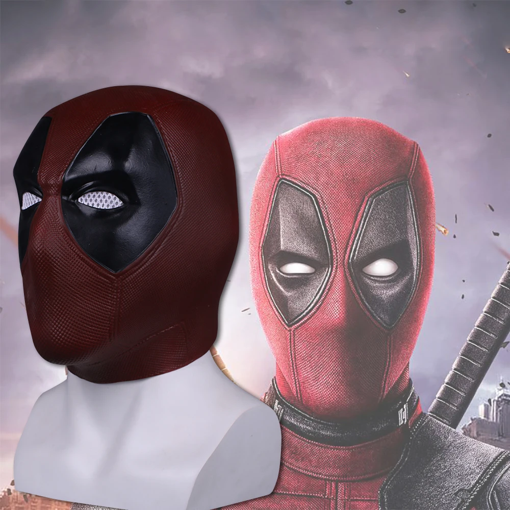 Deadpool 2 Marvel Deadpool Masks Halloween Cosplay Costume Props Superhero Movie Latex Mask Collectible Toys Full Face Mask
Deadpool 2 Marvel Deadpool Masks Halloween Cosplay Costume Props Superhero Movie Latex Mask Collectible Toys Full Face Mask