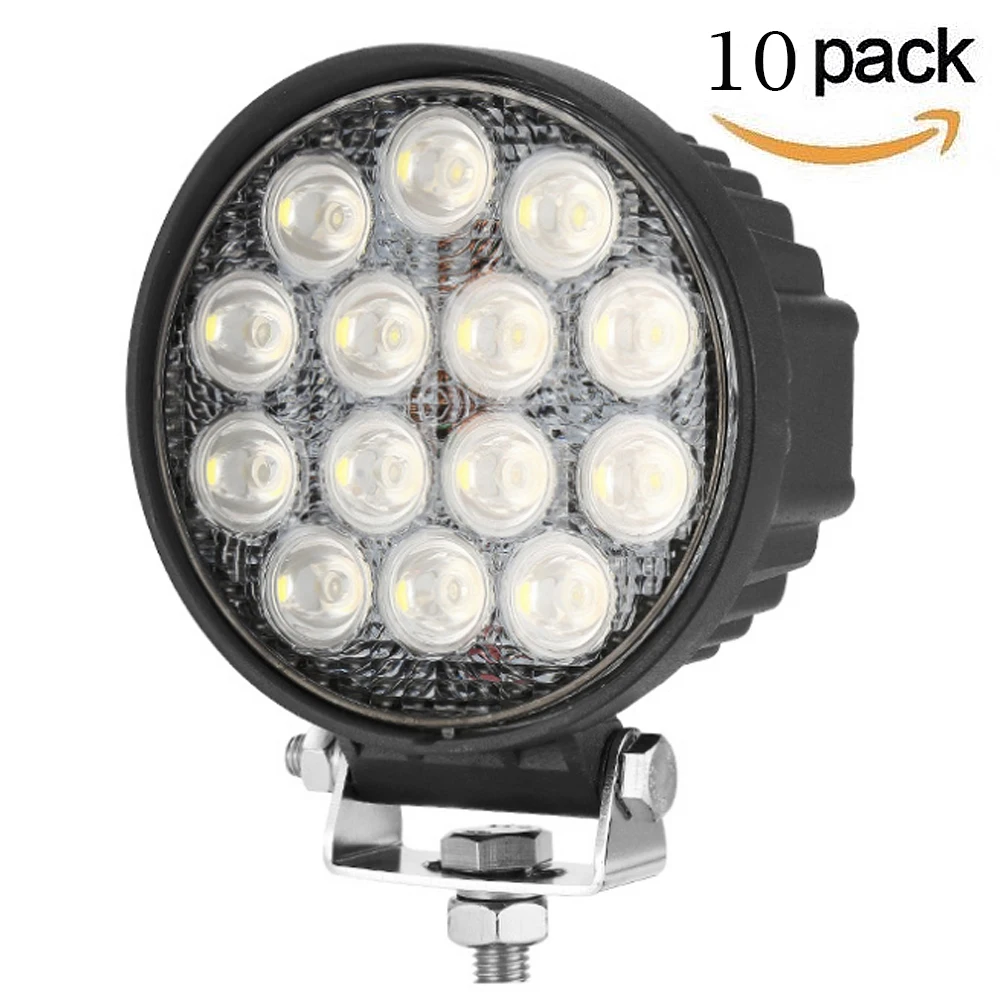 10PCS/Lot 42W Car Spot Worklight Head Lamp Truck Motorcycle Off Road Fog Lamp Tractor Car LED Headlight Work Lights Square
10PCS/Lot 42W Car Spot Worklight Head Lamp Truck Motorcycle Off Road Fog Lamp Tractor Car LED Headlight Work Lights Square