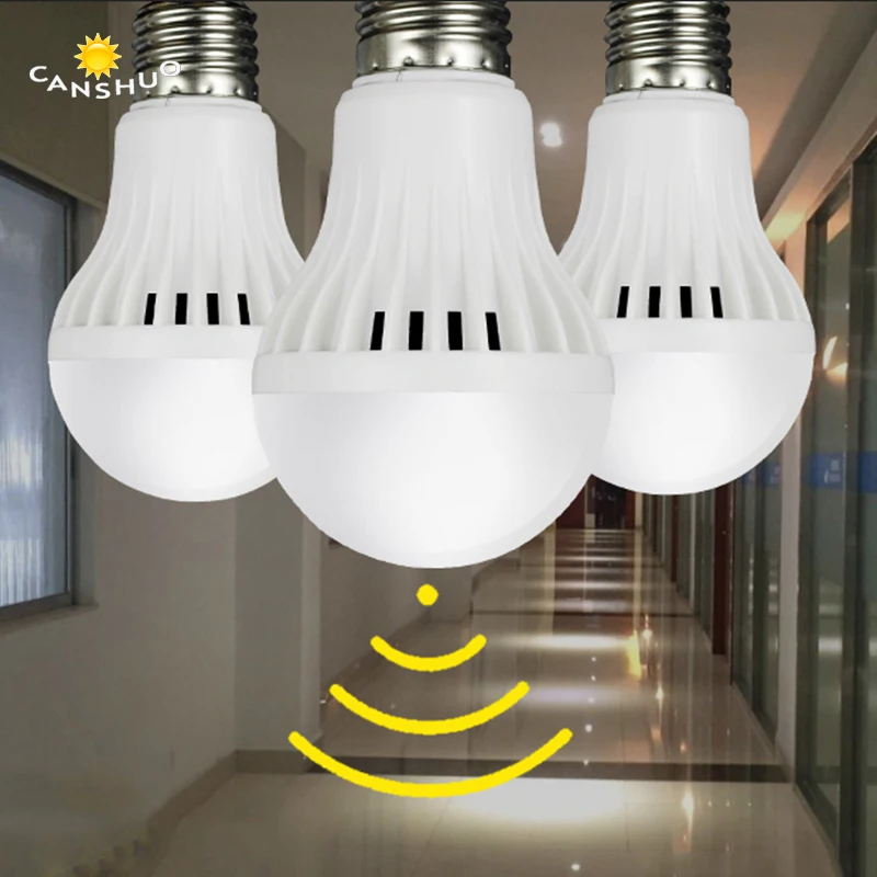 E27 220V LED Bulb Lamp Sound Sensor / Voice Induction&Light Control 3W 5W 7W 9W 12W For Corridor Balcony Emergency Lighting
E27 220V LED Bulb Lamp Sound Sensor / Voice Induction&Light Control 3W 5W 7W 9W 12W For Corridor Balcony Emergency Lighting