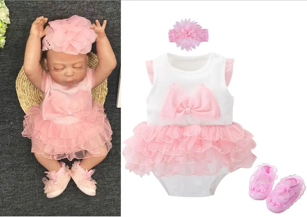 newborn baby clothes infant twins girls summer bodysuit & headband& shoes baby christening party wedding birthday outfits dress
newborn baby clothes infant twins girls summer bodysuit & headband& shoes baby christening party wedding birthday outfits dress