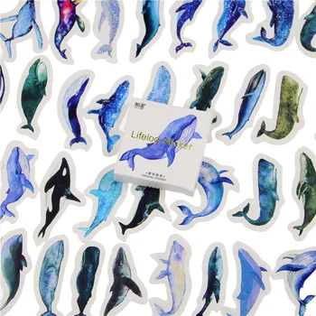 45 Pcs/pack Animal Blue Whale Fish Mini Paper Sticker Diary Decoration DIY Scrapbooking Label Seal Sticker Stationery
45 Pcs/pack Animal Blue Whale Fish Mini Paper Sticker Diary Decoration DIY Scrapbooking Label Seal Sticker Stationery
