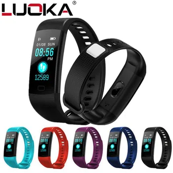 New Smart Color Screen Bracelet Heart Rate Monitor Blood Pressure Measurement Fitness Tracker Smart wristband PK Xiaomi Miband2
New Smart Color Screen Bracelet Heart Rate Monitor Blood Pressure Measurement Fitness Tracker Smart wristband PK Xiaomi Miband2