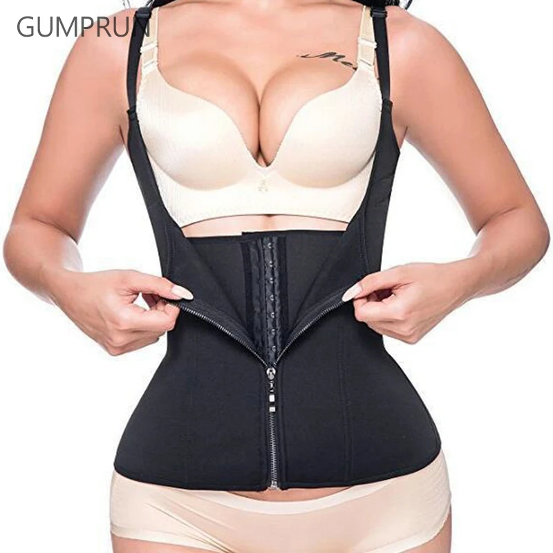 GUMPRUN Women Body Shaper Zipper Straps Shapewear Elastic Quality Bodysuit Women Corset Hips Waist Slimming Women Body Shaper
GUMPRUN Women Body Shaper Zipper Straps Shapewear Elastic Quality Bodysuit Women Corset Hips Waist Slimming Women Body Shaper