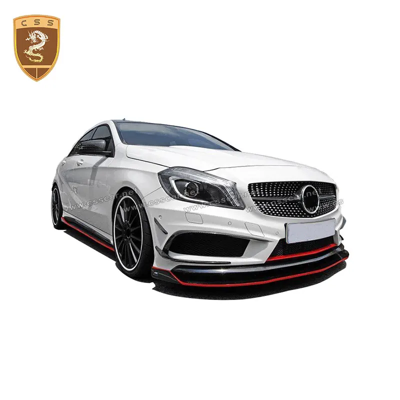 Carbon Fiber Body Kits For A Class W176 A45 RZ Style Car Front Rear Lip Bumper Side Skirts Spoiler For Benz A45 W176 2013-
Carbon Fiber Body Kits For A Class W176 A45 RZ Style Car Front Rear Lip Bumper Side Skirts Spoiler For Benz A45 W176 2013-