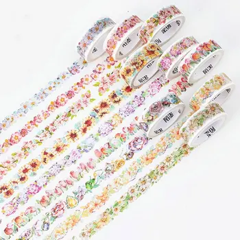 1 x wreath series 9 style 1.5cm X 7 m washi tape children diy Diary decoration masking tape kawaii stationery scrapbooking tools
1 x wreath series 9 style 1.5cm X 7 m washi tape children diy Diary decoration masking tape kawaii stationery scrapbooking tools