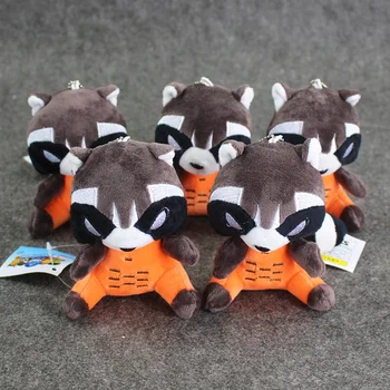 5pcs/lot 11-13cm Anime Guardians Galaxy Plush Toy Rocket Raccoon Tree-man Soft Stuffed Plush Pendant Keychain Doll
5pcs/lot 11-13cm Anime Guardians Galaxy Plush Toy Rocket Raccoon Tree-man Soft Stuffed Plush Pendant Keychain Doll