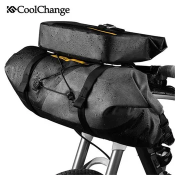 CoolChange Bike Bag Outdoor Waterproof Nylon Front Tube Handlebar Bag Bike Large Capacity Sports Basket Handlebar Bag
CoolChange Bike Bag Outdoor Waterproof Nylon Front Tube Handlebar Bag Bike Large Capacity Sports Basket Handlebar Bag