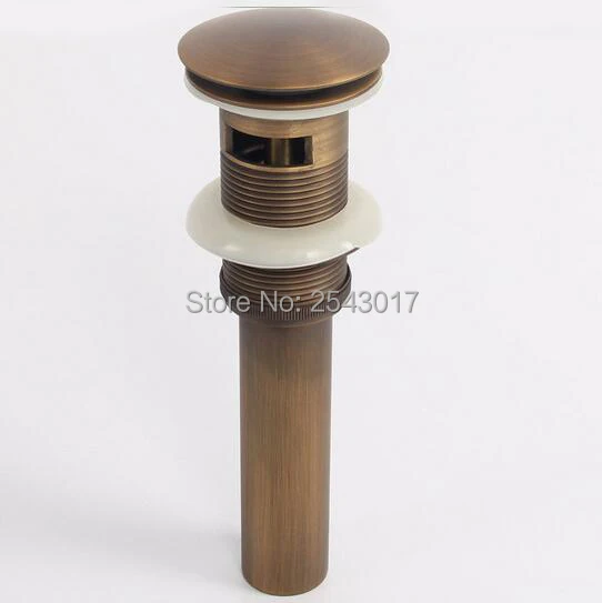 Bathroom Accessories Basin Sink Pop Up Drain Antique Finish Brass Material Clic-clac with Overflow Kitchen Sink Strainer ZR2002
Bathroom Accessories Basin Sink Pop Up Drain Antique Finish Brass Material Clic-clac with Overflow Kitchen Sink Strainer ZR2002