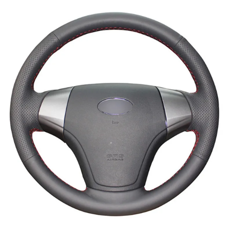DIY Sewing-on PU Leather Steering Wheel Cover Exact Fit For Hyundai Elantra 2008-2010
DIY Sewing-on PU Leather Steering Wheel Cover Exact Fit For Hyundai Elantra 2008-2010