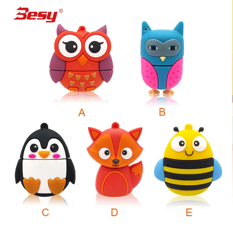 animal world usb flash drive 4GB 8GB 16GB 32GB 64GB 128GB pendrive memory stick flash usb pen drive external storage bee fox owl
animal world usb flash drive 4GB 8GB 16GB 32GB 64GB 128GB pendrive memory stick flash usb pen drive external storage bee fox owl