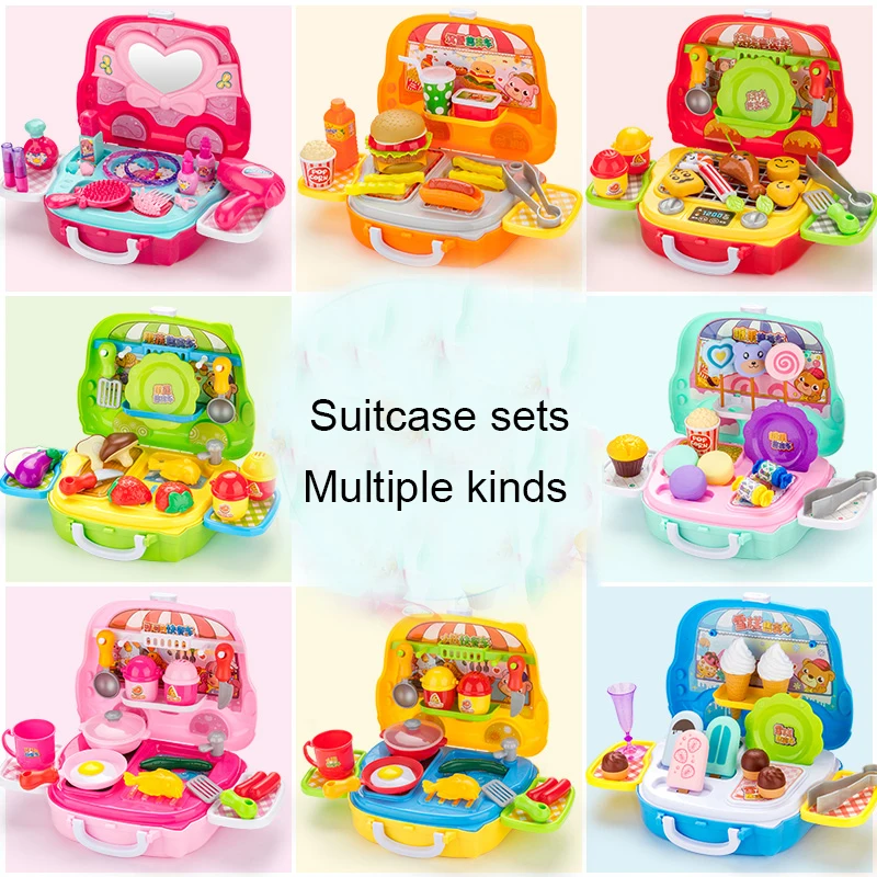 Kid cosmetic toy for children role playing game miniature girl pretend toys hamburger icecream travel suitcase for makeup set
Kid cosmetic toy for children role playing game miniature girl pretend toys hamburger icecream travel suitcase for makeup set