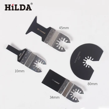 HILDA Oscillating Tool Saw Blades Accessories fit for Multimaster power tools as Fein, Dremel etc
HILDA Oscillating Tool Saw Blades Accessories fit for Multimaster power tools as Fein, Dremel etc