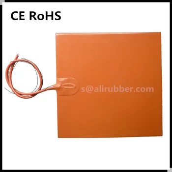 Silicone Heater Bed 24V 350 X 350MM For Kossel Pro 3D Printer Install wih 100K Thermistor and 3M Tape
Silicone Heater Bed 24V 350 X 350MM For Kossel Pro 3D Printer Install wih 100K Thermistor and 3M Tape