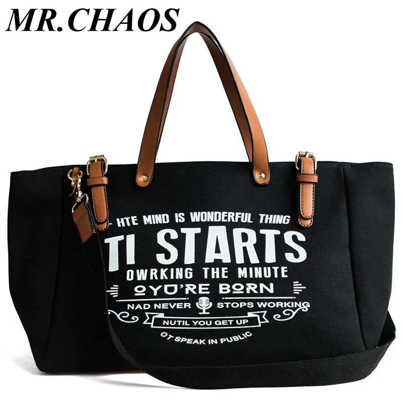 Ladies Women Bag European American Style Canvas Fashion Large Capacity Tote Letter Shoulder Messenger Bag Casual Tote Handbag
Ladies Women Bag European American Style Canvas Fashion Large Capacity Tote Letter Shoulder Messenger Bag Casual Tote Handbag