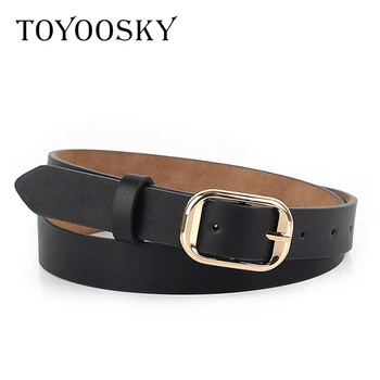 TOYOOSKY Designers Women Belts PU Leather Square Pin Buckle THIN Belts for Jeans Dress All-Match Belts for Female Cinturon Mujer
TOYOOSKY Designers Women Belts PU Leather Square Pin Buckle THIN Belts for Jeans Dress All-Match Belts for Female Cinturon Mujer
