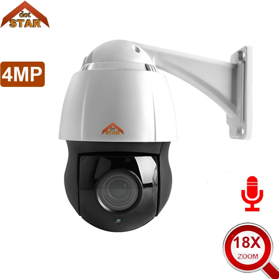 Stardot 4MP Mini Waterproof PTZ IP Camera Outdoor Speed Dome Camera 18x Zoom 120m IR Night Vision P2P CCTV IP Security Camera
Stardot 4MP Mini Waterproof PTZ IP Camera Outdoor Speed Dome Camera 18x Zoom 120m IR Night Vision P2P CCTV IP Security Camera