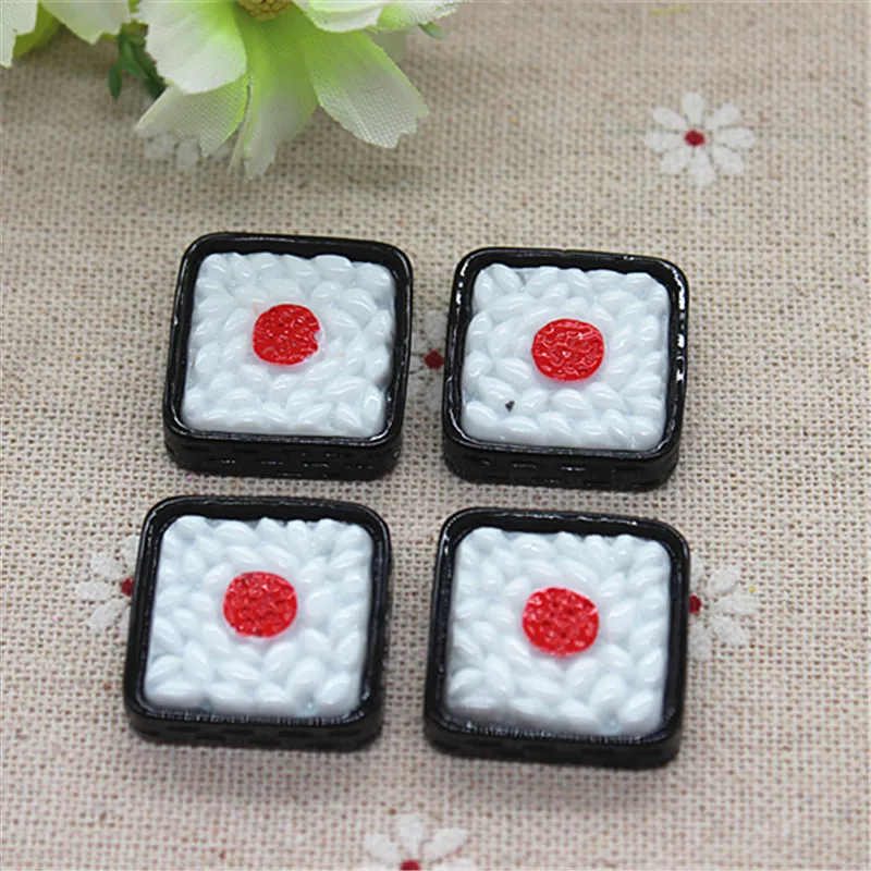 10pcs Kawaii Simulation Food Resin Japan Sushi Flatback Cabochon DIY Decorative Craft Scrapbooking Accessories,22mm
10pcs Kawaii Simulation Food Resin Japan Sushi Flatback Cabochon DIY Decorative Craft Scrapbooking Accessories,22mm