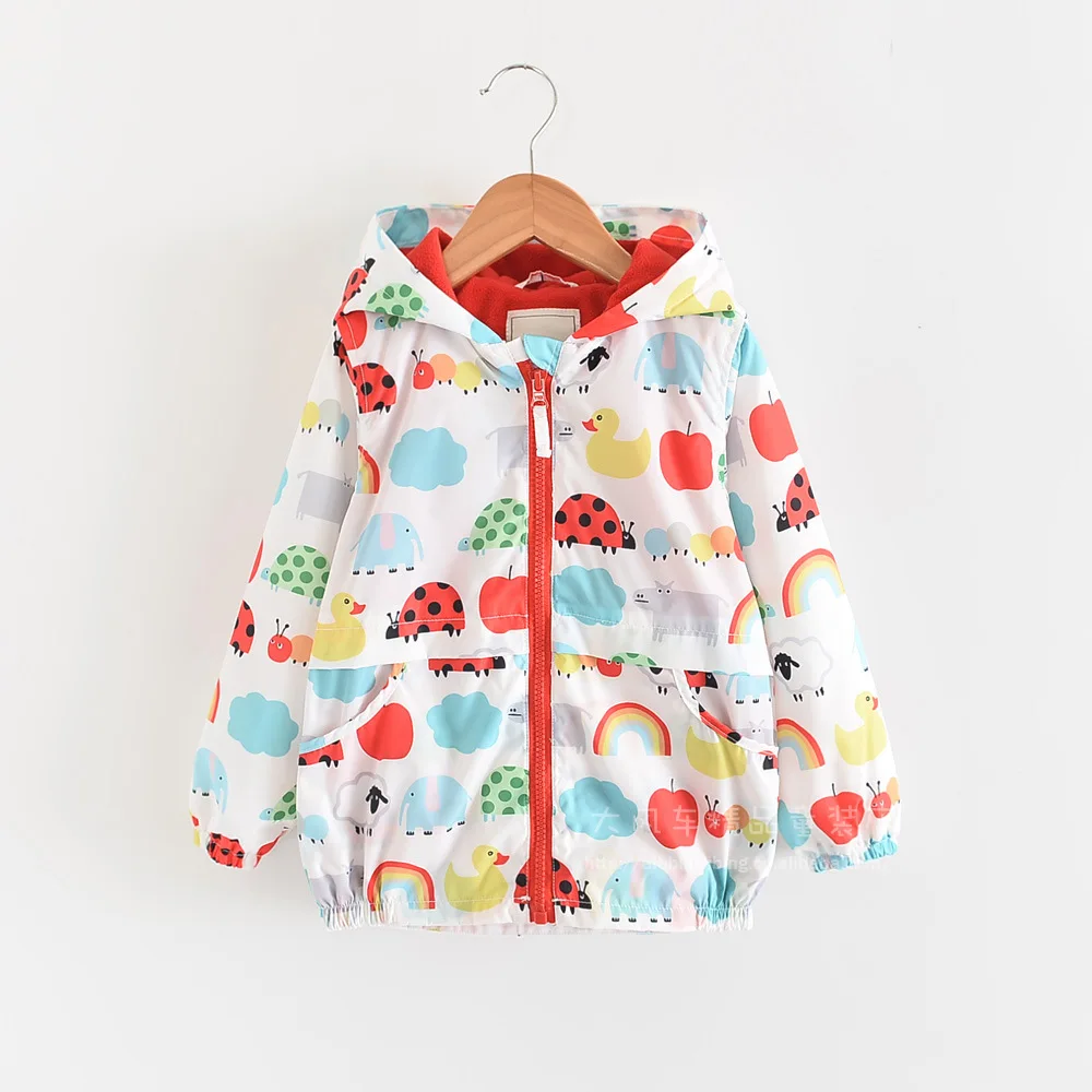 Girls Coat 2019 Autumn Girls Fashion Ladybug Pattern Hooded Jackets Girl Top&outwear Children Top&outwear 2-7Y
Girls Coat 2019 Autumn Girls Fashion Ladybug Pattern Hooded Jackets Girl Top&outwear Children Top&outwear 2-7Y