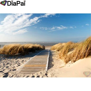 DIAPAI 100% Full Square/Round Drill 5D DIY Diamond Painting "Beach by the sea" Diamond Embroidery Cross Stitch 3D Decor A18981
DIAPAI 100% Full Square/Round Drill 5D DIY Diamond Painting "Beach by the sea" Diamond Embroidery Cross Stitch 3D Decor A18981