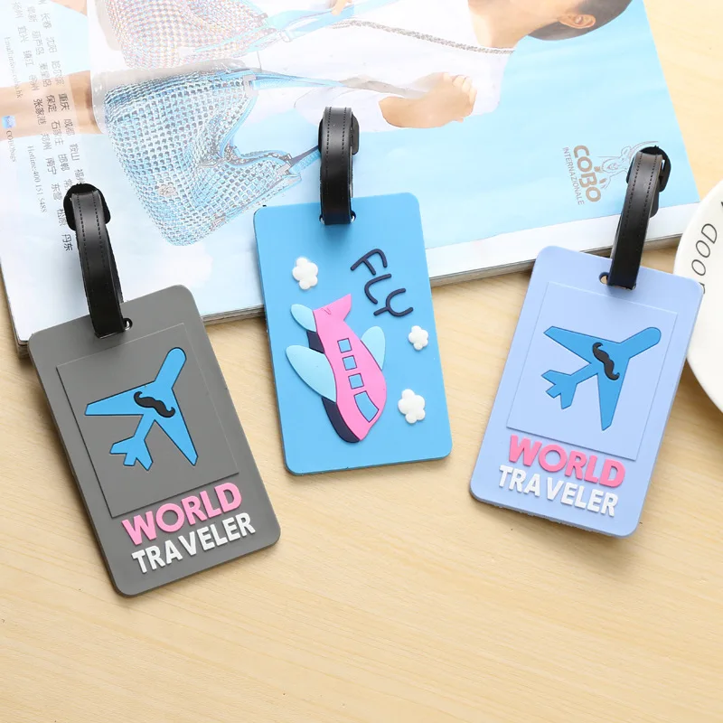 Fashion Airplane Travel Label PVC Suitcase Name ID Address Tags Luggage Tags Travel Accessories Drop Shipping
Fashion Airplane Travel Label PVC Suitcase Name ID Address Tags Luggage Tags Travel Accessories Drop Shipping