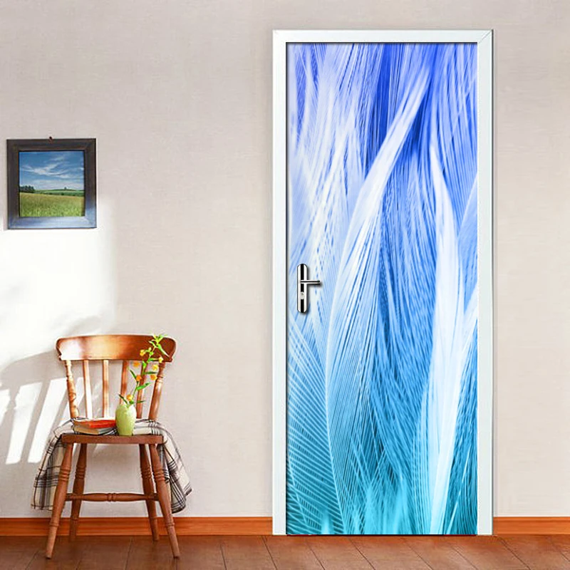Abstract Feather Door Sticker Art Decor Wallpaper Home Decoration Self Adhesive Bedroom Door DIY Renovation Mural PVC Waterproof
Abstract Feather Door Sticker Art Decor Wallpaper Home Decoration Self Adhesive Bedroom Door DIY Renovation Mural PVC Waterproof