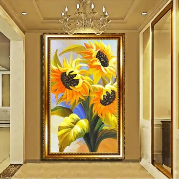 Beautiful sunflower 5d Diy diamond painting kits Round embroidery living room decoration dill canvas cross stitch picture
Beautiful sunflower 5d Diy diamond painting kits Round embroidery living room decoration dill canvas cross stitch picture