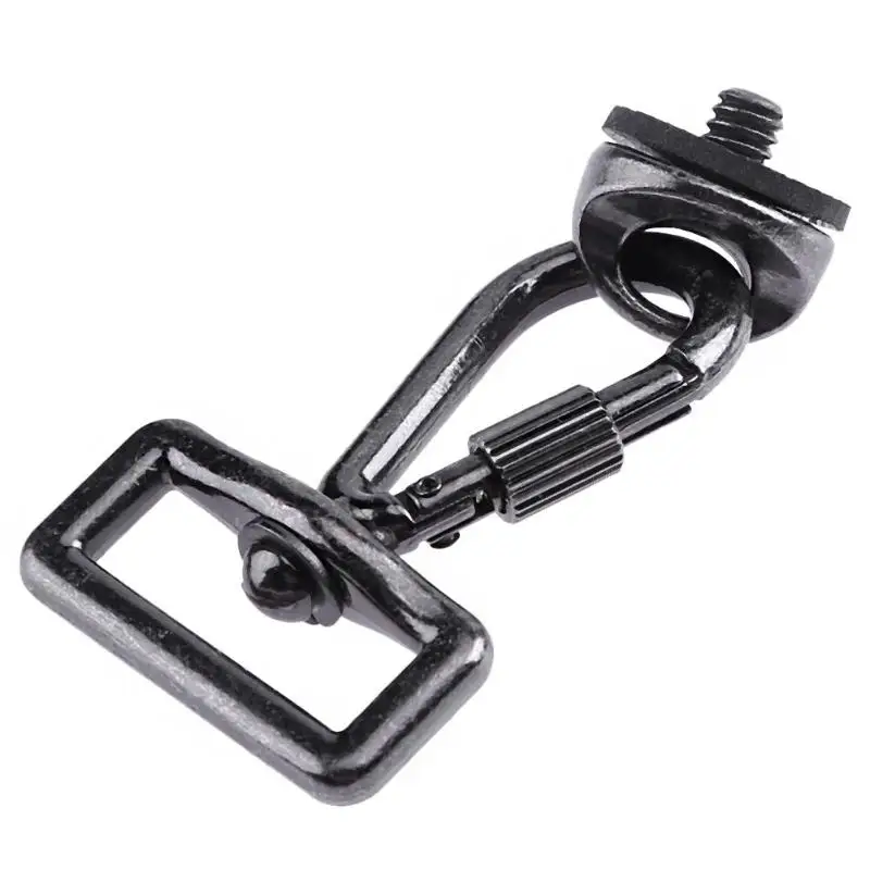 Metal Quick ReleaseTrigger Snap Hook Ring Carabiner Screw Lock DSLR Camera Strap Buckle Hook For Camera Bag
Metal Quick ReleaseTrigger Snap Hook Ring Carabiner Screw Lock DSLR Camera Strap Buckle Hook For Camera Bag