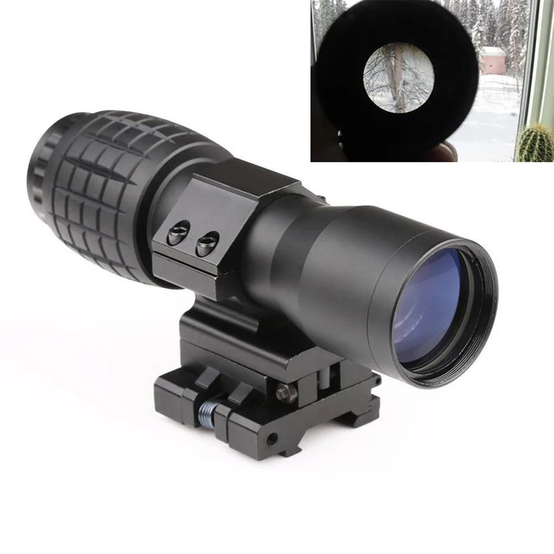 

Aimpoint or Similar Scopes Sights 4X Magnifier Scope For Airsoft use with 551 552 553 556 558