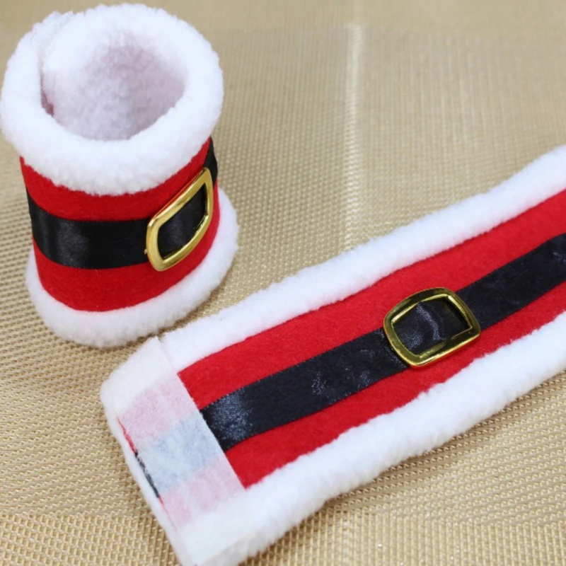 4 PCS Christmas Napkin Rings Santa Claus Belt Buckle Shaped Napkin Holder Tableware Christmas for Home Table Decorations
4 PCS Christmas Napkin Rings Santa Claus Belt Buckle Shaped Napkin Holder Tableware Christmas for Home Table Decorations