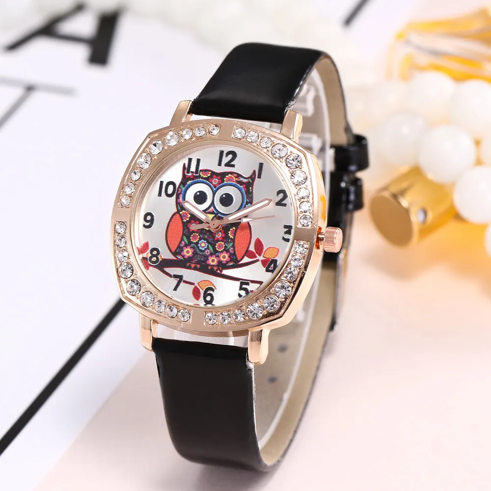 New 2019 Watch Women Fashion Cute Owl Pattern Womens Watches Leather Quartz Wrist Watch Clock Montre Femme Relogios Feminino
New 2019 Watch Women Fashion Cute Owl Pattern Womens Watches Leather Quartz Wrist Watch Clock Montre Femme Relogios Feminino