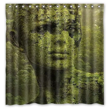 Novelty Item!Surrealism Painting-Green Forest Women Face Background Printed Waterproof Polyester Shower&Bath Curtain( 180X180CM)
Novelty Item!Surrealism Painting-Green Forest Women Face Background Printed Waterproof Polyester Shower&Bath Curtain( 180X180CM)