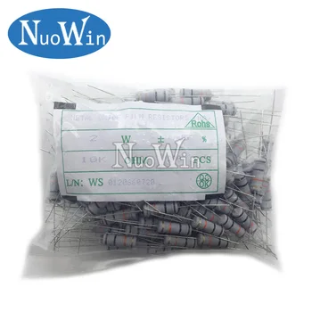 200pcs 2W Metal oxide film Resistor 5% 1R ~ 10M 100R 220R 330R 1K 2.2K 3.3K 4.7K 10K 22K 47K 100K 1M 100 220 330 ohm Carbon Film
200pcs 2W Metal oxide film Resistor 5% 1R ~ 10M 100R 220R 330R 1K 2.2K 3.3K 4.7K 10K 22K 47K 100K 1M 100 220 330 ohm Carbon Film