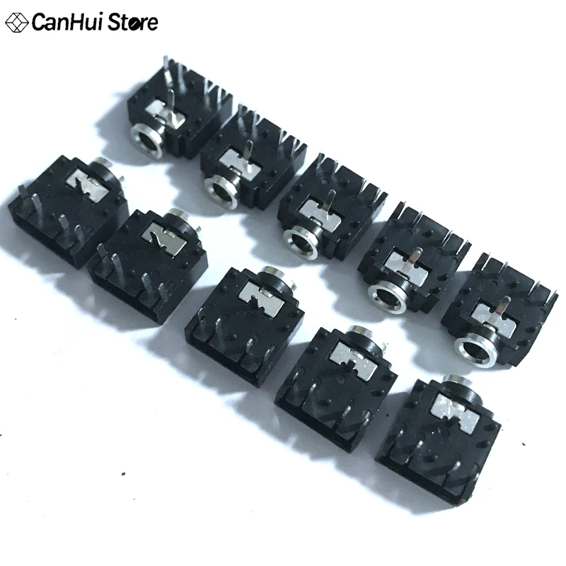 20pcs/LOT 3.5mm 5PIN Double Vocal Tract Female Earphone Socket Stereo Jack Socket Audio Jack Connector PCB 3F07 5PIN NEW
20pcs/LOT 3.5mm 5PIN Double Vocal Tract Female Earphone Socket Stereo Jack Socket Audio Jack Connector PCB 3F07 5PIN NEW