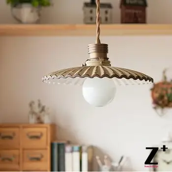 Korean Style Vintage Industrial Country Style Pendant Light Porcelain Lampshade P0069
Korean Style Vintage Industrial Country Style Pendant Light Porcelain Lampshade P0069