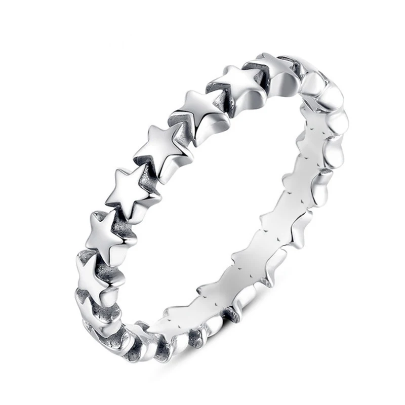 MISANANRYNE Hot Sale Silver Color Five-pointed Star Ring Wedding Jewelry Fashionable Finger Ring For Women Size 5-12 For Choose
MISANANRYNE Hot Sale Silver Color Five-pointed Star Ring Wedding Jewelry Fashionable Finger Ring For Women Size 5-12 For Choose