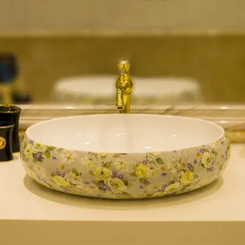 Bathroom washbasin ceramic art basin wash basin oval toilet above counter basin fashion LO621257
Bathroom washbasin ceramic art basin wash basin oval toilet above counter basin fashion LO621257
