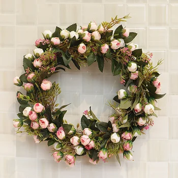 Creative Flower Rose Wreath with Led Diameter 30cm,Home Room Door Hanging,Wall plaque,Window Decoration,Floral Wreath Decor
Creative Flower Rose Wreath with Led Diameter 30cm,Home Room Door Hanging,Wall plaque,Window Decoration,Floral Wreath Decor